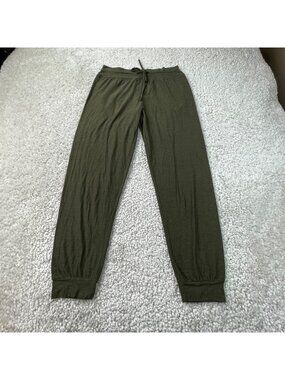 Beyond Yoga Featherweight Lounge Around Jogger Pants Green Womens Medium